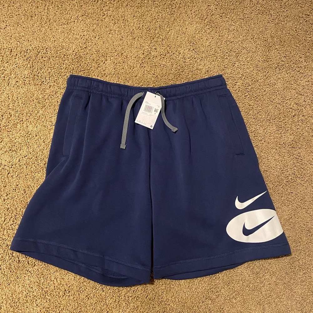 NWT Men's Nike Navy Swoosh League Shorts Men’s Sz XXL